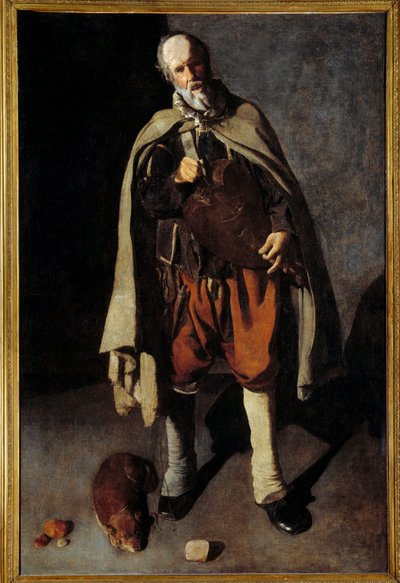 Der alte Hund von Georges de La Tour
