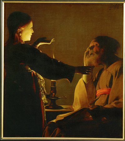Der Engel erscheint dem Heiligen Josef von Georges de la Tour