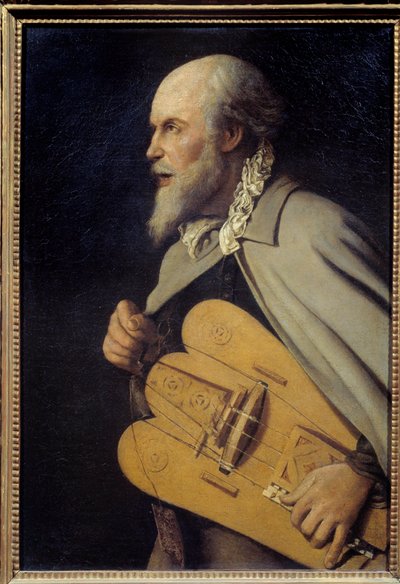 Der alte Mann von Georges de La Tour