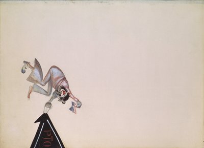 Bühnenbild für die Operette Girofle-Giroflia von Ch. Lecocq, 1922 von Georgy Bogdanovich Yakulov