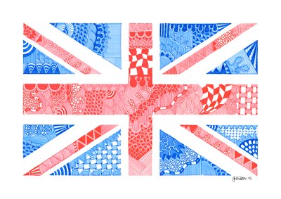 Union Jack von Georgina Naisbitt