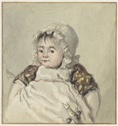 Porträt von Cornelia Johanna van Os von Georgius Jacobus Johannes van Os
