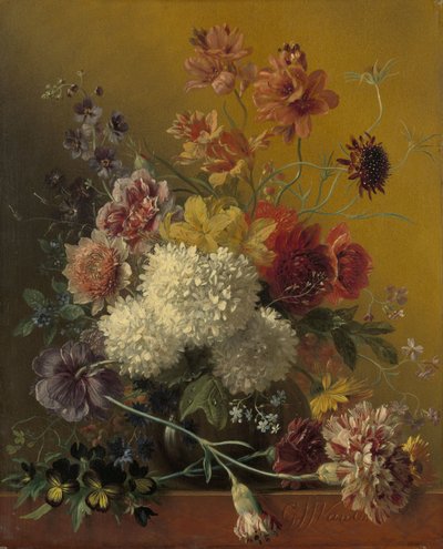 Stillleben mit Blumen von Georgius Jacobus Johannes van Os