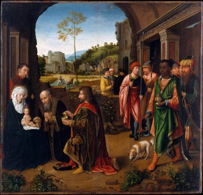 Die Anbetung der Könige von Gerard (studio of) David
