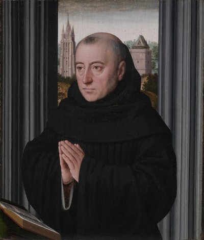 Porträt eines Mönchs, frühes 16. Jahrhundert von Gerard David