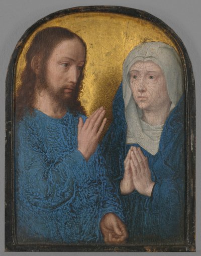 Teil eines Diptychons: Abschied Christi von Maria von Gerard David