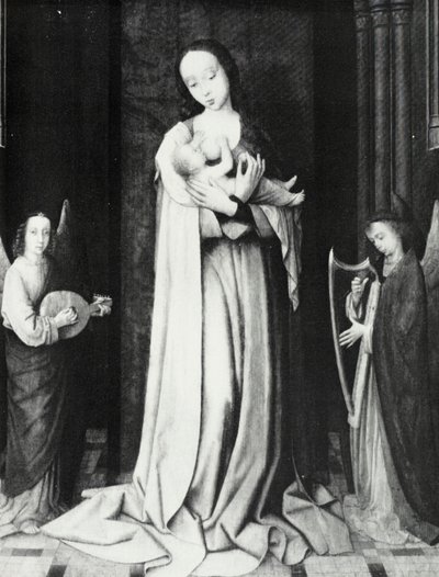 Jungfrau in der Apsis von Gerard David