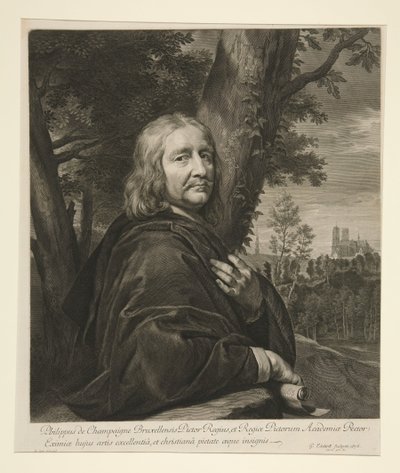 Philippe de Champaigne von Gérard Edelinck