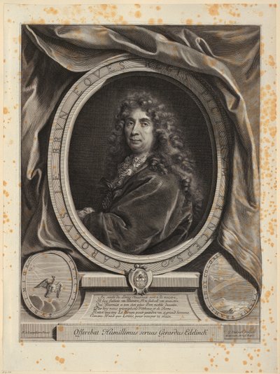 Porträt von Eustache Teissier von Gérard Edelinck