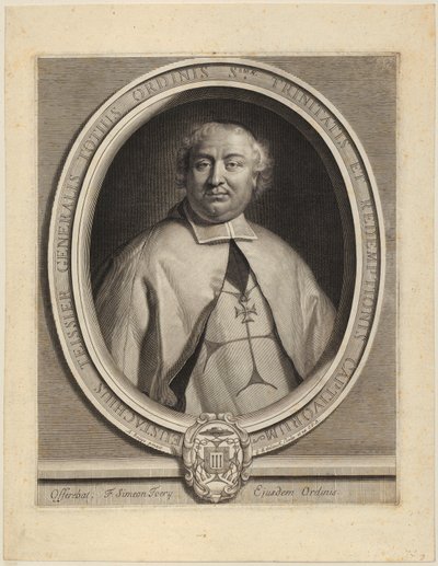Porträt von Nicolas Parfaict von Gérard Edelinck