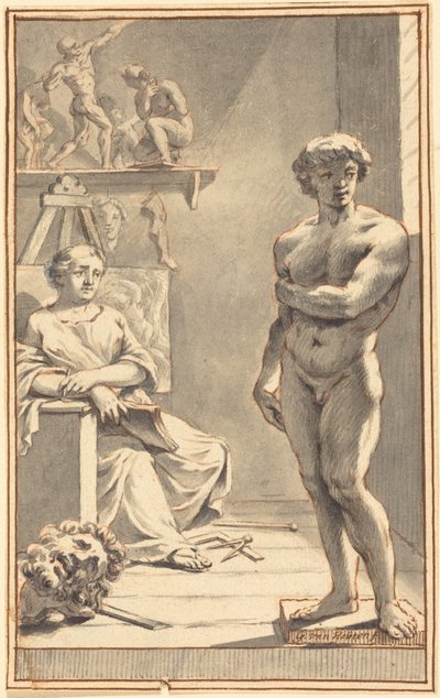 Allegorie der Skulptur von Gerard Houten