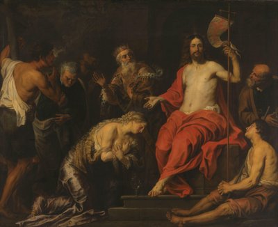 Christus und die reuigen Sünder von Gerard Seghers