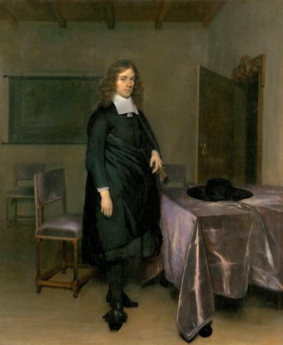 Porträt eines Mannes von Gerard Terborch