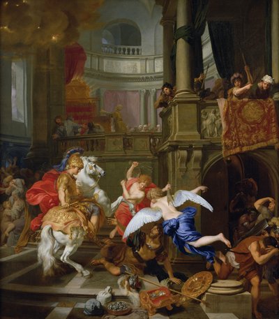 Die Vertreibung des Heliodor aus dem Tempel, 1674 von Gerard de Lairesse