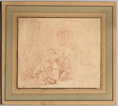 Der Kuss des Friedens und der Gerechtigkeit, nach 1654 von Gerard de Lairesse