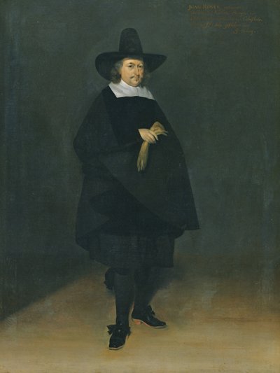 Porträt von Bürgermeister Jan Roever (1610-61) von Gerard ter Borch