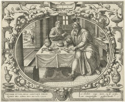 Der Mensch im Alter von fünfzig Jahren von Gerard van Groeningen
