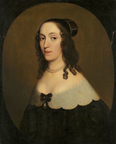 Porträt von Louise Christina (1606-69), Gräfin von Solms-Braunfels von Gerard van Honthorst (workshop of)