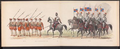 Maskerade der Leidener Studenten, 1870 (Tafel 18) von Gerardus Johannes Bos