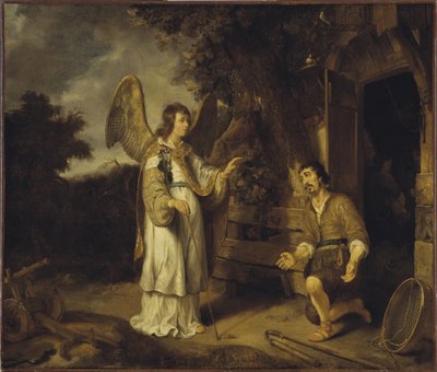 Der Engel und Gideon, 1640 von Gerbrand van den Eeckhout