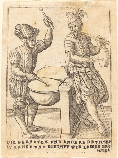 Die Herpavck und andere Trommeln zur Vernst und Schimpf wir lassen ervmmen von German 16th Century