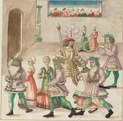 Maskerade von German 16th Century