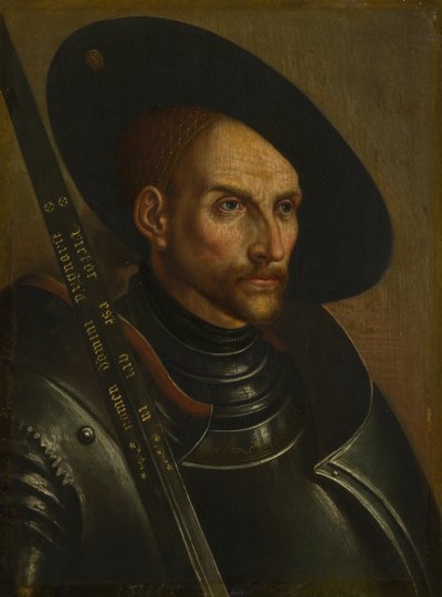 Porträt von Edzard I., Graf von Ostfriesland 1461-1528, 18. Jahrhundert von German Master