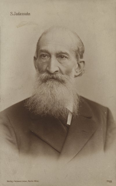 Salomon Jadassohn (s/w Foto) von German Photographer