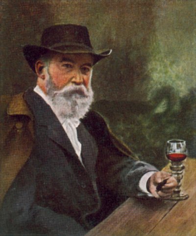 Wilhelm Busch, deutscher Künstler, Karikaturist und Dichter von German Photographer