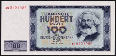Ein Hundert-Mark-Schein, 1964 von German School
