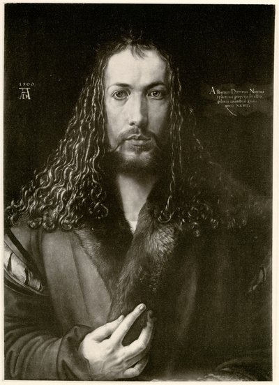Albrecht Dürer, 1884-90 (Fototypie) von German School