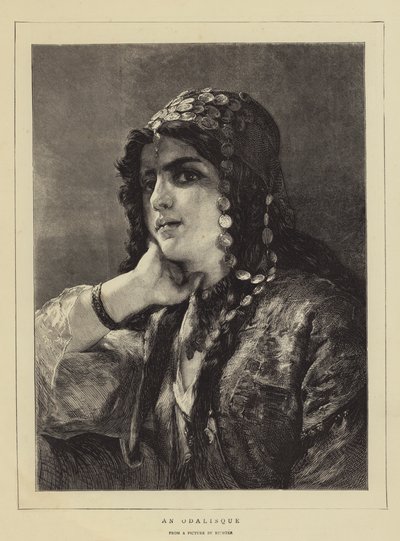 Eine Odaliske von German School