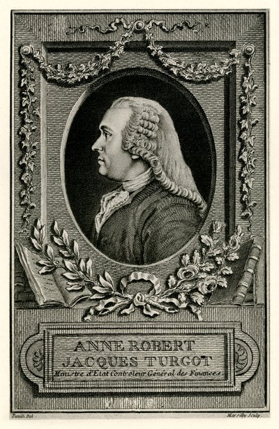 Anne Robert Jacques Turgot von German School