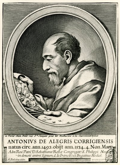 Antonio Allegri da Correggio von German School