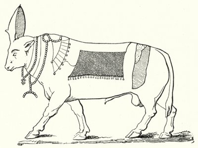 Apis, heiliger Stier des alten Ägypten von German School