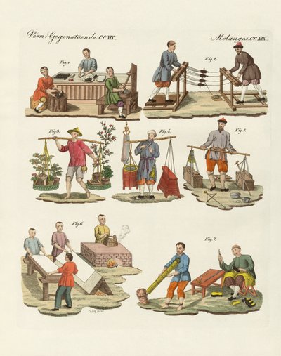 Kunst und Handwerk in China von German School
