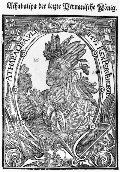 Atahualpa (ca. 1502-1533) von German School
