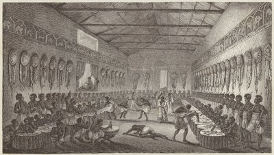 Bankett des Königs von Abessinien von German School