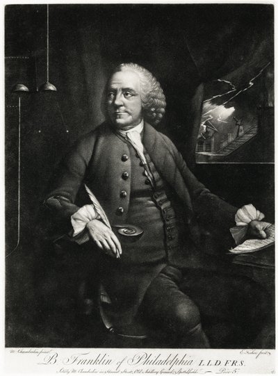 Benjamin Franklin von German School