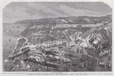 Vogelperspektive von Le Havre, Frankreich von German School