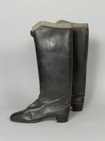 Stiefel, 3. von Zieten-Husaren, getragen von HRH Der Herzog von Connaught, vor 1914 von German School
