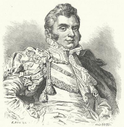 Charles Ferdinand, Herzog von Berry (Stich) von German School