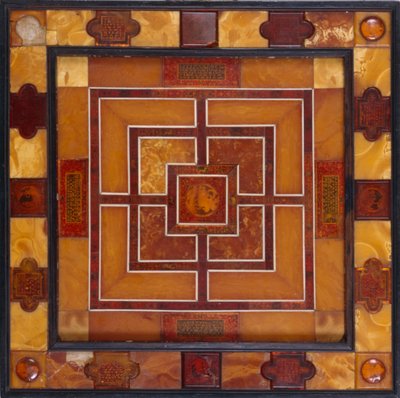 Schachschrank, aus Königsberg, 1611 von German School