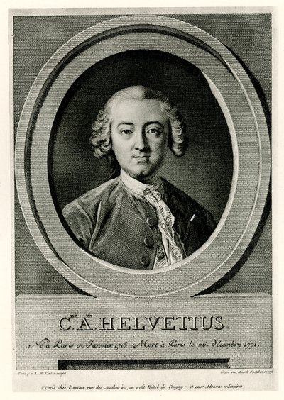 Claude Andrien Helvetius von German School