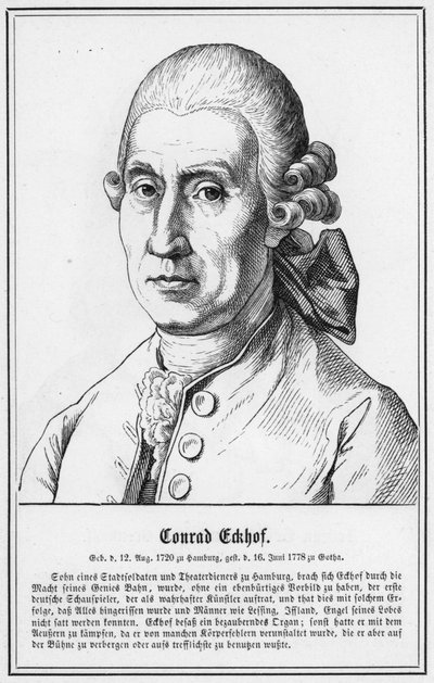 Conrad Eckhof von German School