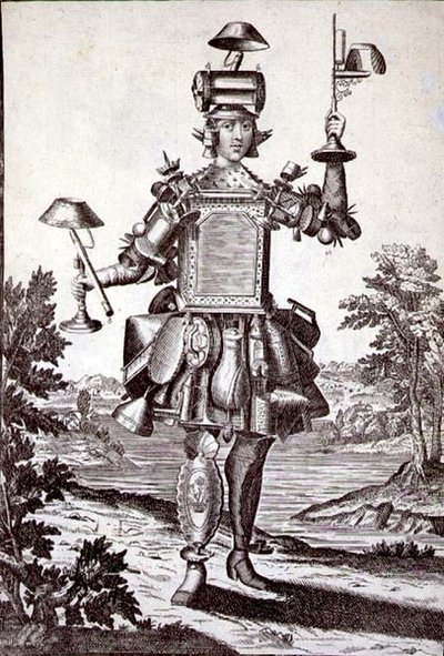 Kostüm für einen Kesselflicker, veröffentlicht von Gerard Valck, ca.1690 von German School