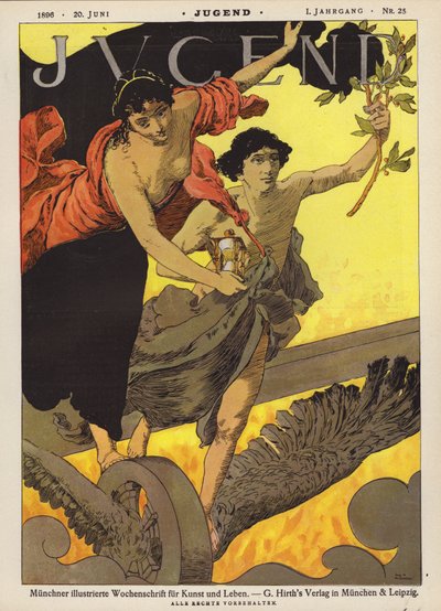 Titelillustration für Jugend-Magazin von German School