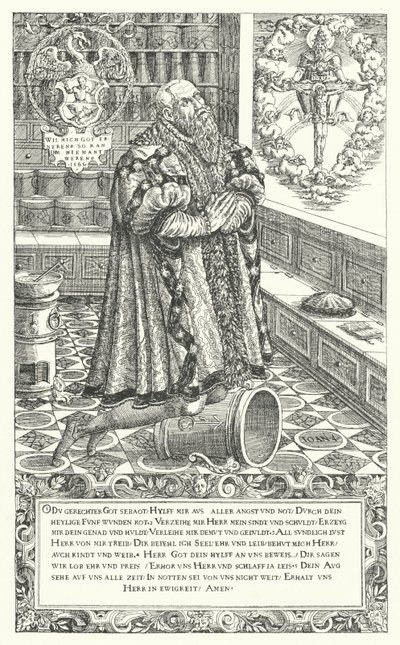 Cyriacus Schnaus, Apotheker im 16. Jahrhundert in Nürnberg von German School