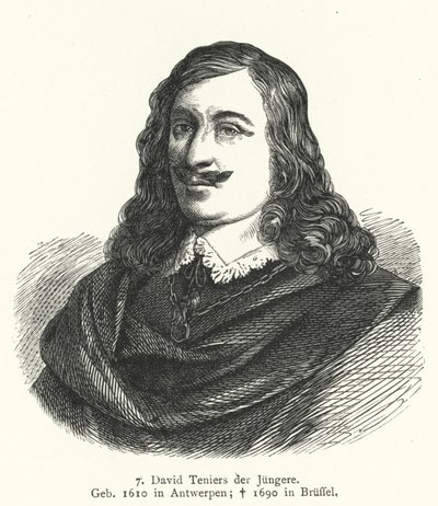 David Teniers der Jüngere, flämischer Barockkünstler von German School