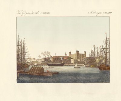Beschreibung des Tower of London von German School